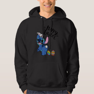 Stitch Happy Easter Easter Egg Family Easter Stitc Hoodie