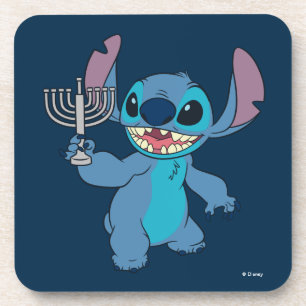 Stitch Happy Hanukkah Beverage Coaster