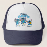 Stitch | Happy Hanukkah Trucker Hat<br><div class="desc">Check out this super cute Hanukkah graphic featuring Disney's Stitch!</div>