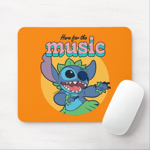 Stitch  Here for the Music Mouse Pad