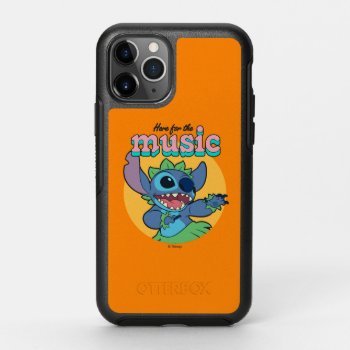 Stitch | Here For The Music Otterbox Symmetry Iphone 11 Pro Case by LiloAndStitch at Zazzle