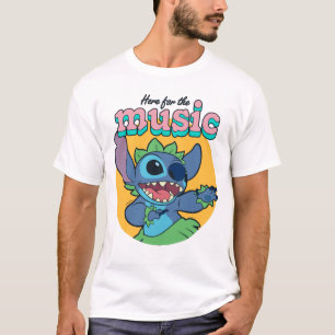 Stitch   Here for the Music T-Shirt