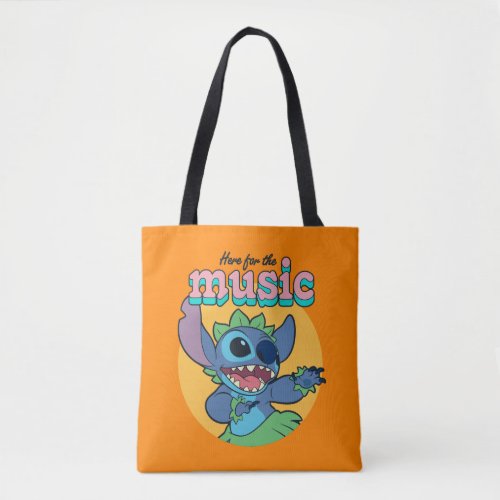 Stitch  Here for the Music Tote Bag