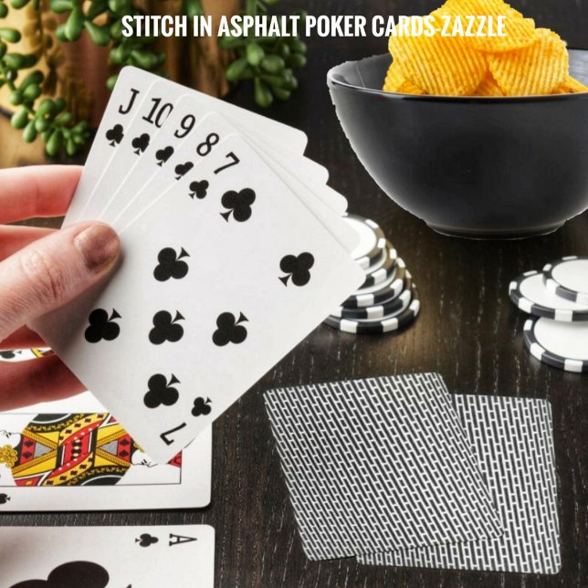 Stitch in Asphalt Poker Cards (Creator Uploaded)