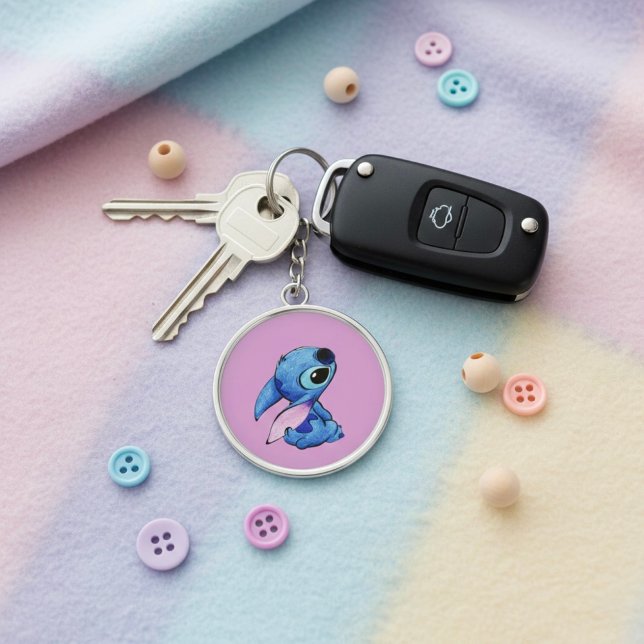 Stitch Keychain (Creator Uploaded)