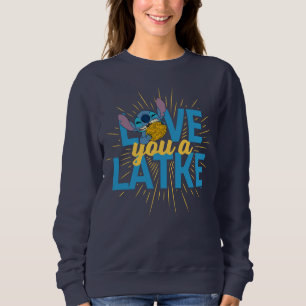 Stitch   Love You a Latke Sweatshirt