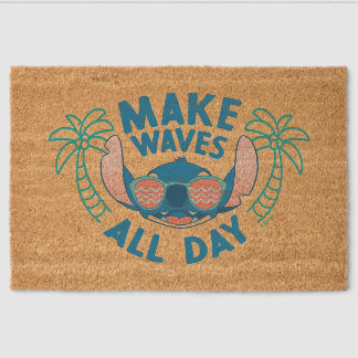 Stitch | Make Waves All Day Fiber Doormat