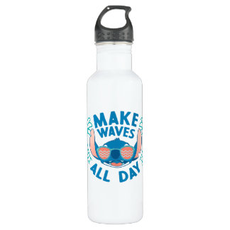 Stitch | Make Waves All Day Stainless Steel Water Bottle