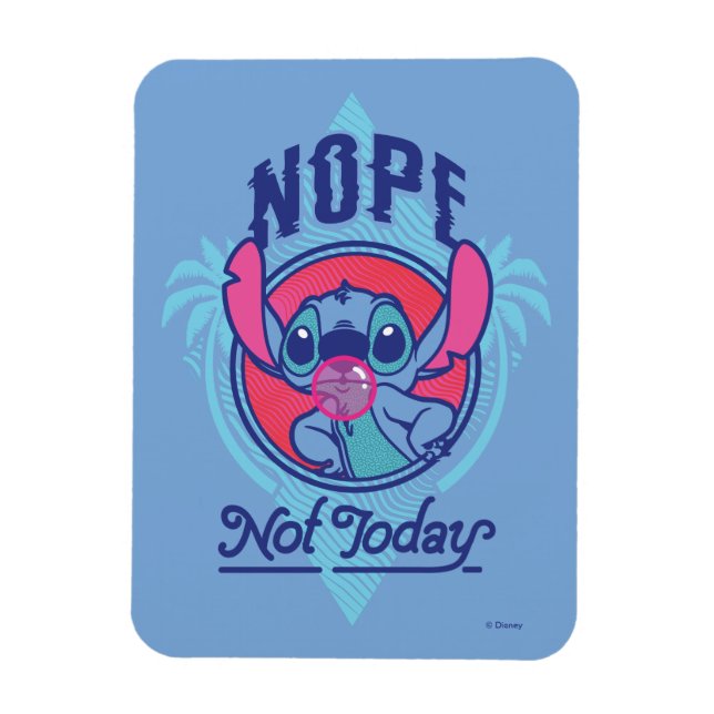 Stitch | Nope Not Today Magnet (Vertical)