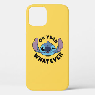 Stitch   Oh Yeah Whatever iPhone 12 Case