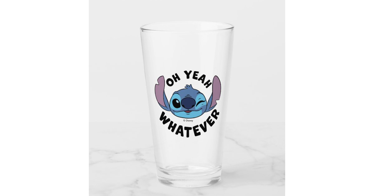 Stitch Cup With Straw Floral Disney Cartoon Lilo And Stitch Aloha