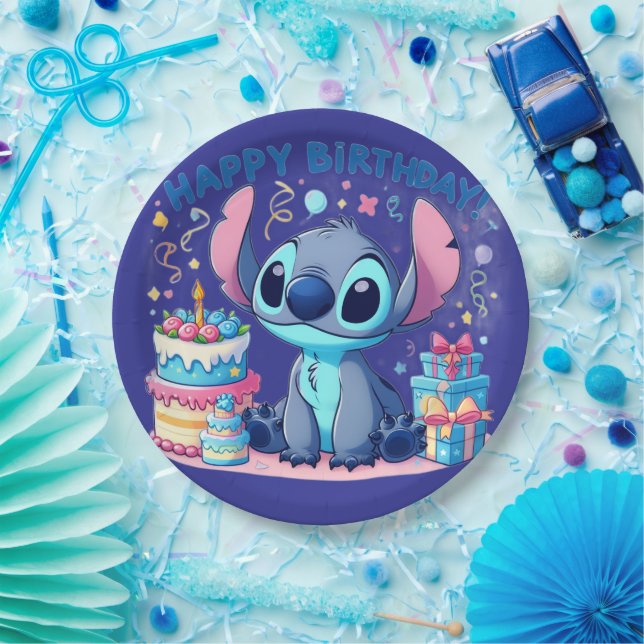 Stitch Party Paper Plates (Party)