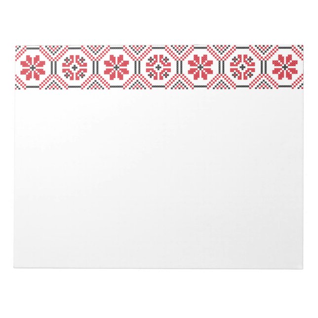 Stitch pattern notepad (Front)