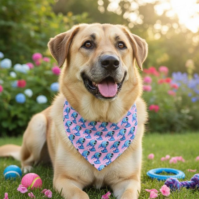 Stitch Pet Bandana Collar (Creator Uploaded)