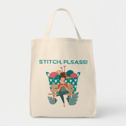 Stitch please Tote Bag