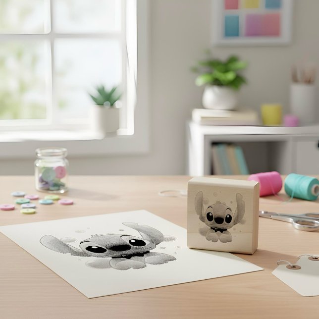 Stitch Rubber Stamp (Creator Uploaded)