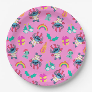 Stitch & Scrump Christmas Pattern Paper Plates