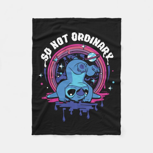 Stitch | So Not Ordinary Fleece Blanket (Front)