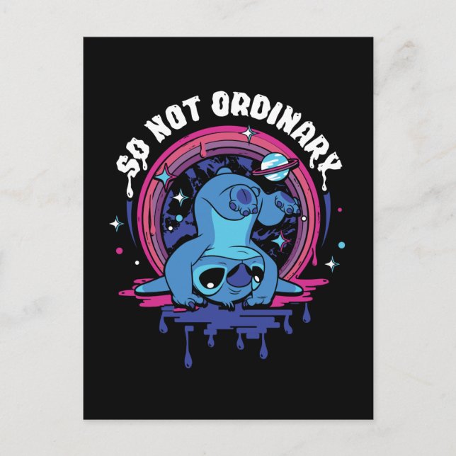 Stitch | So Not Ordinary Postcard (Front)