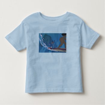 Stitch Surfing Scene Toddler T-shirt by LiloAndStitch at Zazzle