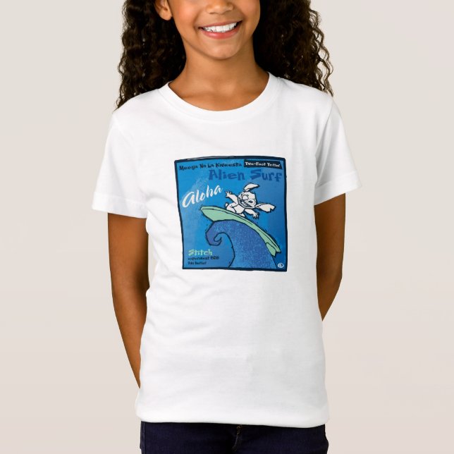 Stitch Surfing T-Shirt (Front)