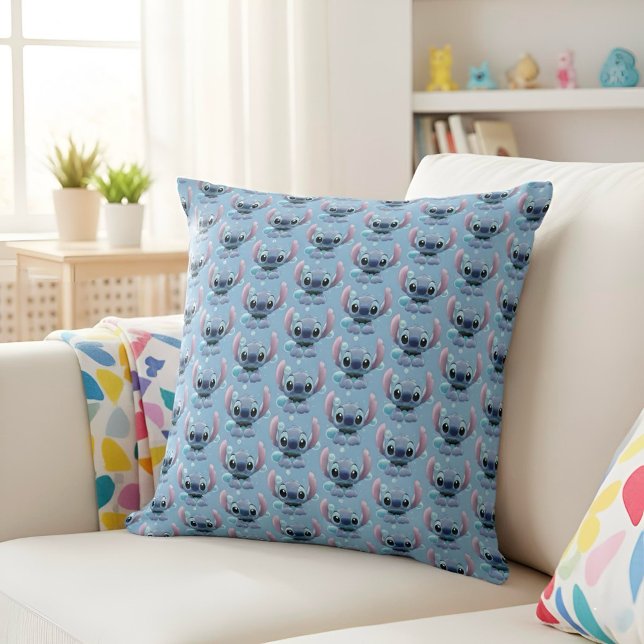 Stitch Throw Pillow (Creator Uploaded)