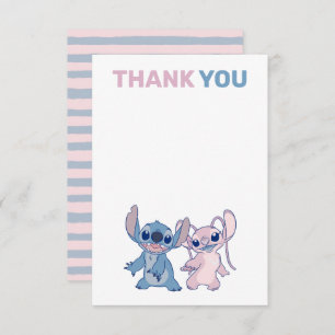 Stitch Twins Baby Shower - Double the Aloha! Thank You Card