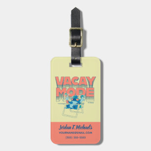Lilo and Stitch Luggage Tags Hearts - Official Merch