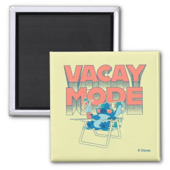 Stitch | Vacay Mode Magnet by LiloAndStitch at Zazzle