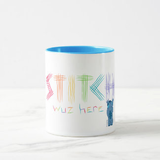 Stitch Was Here Mug
