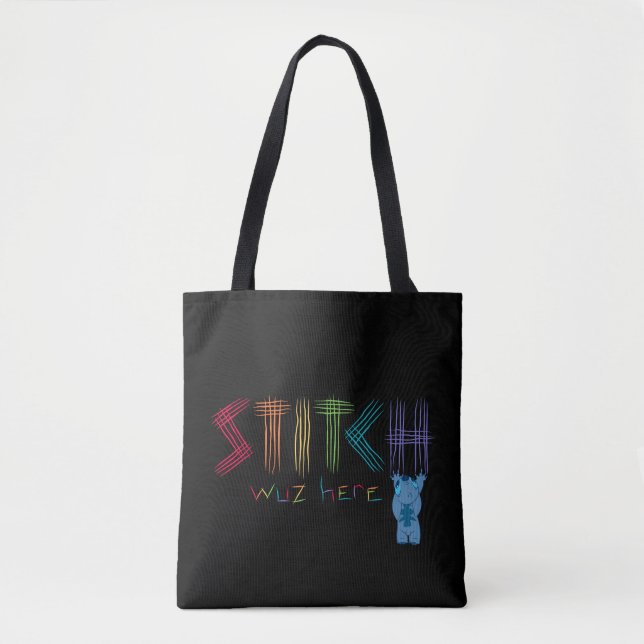 Stitch Was Here Tote Bag (Front)