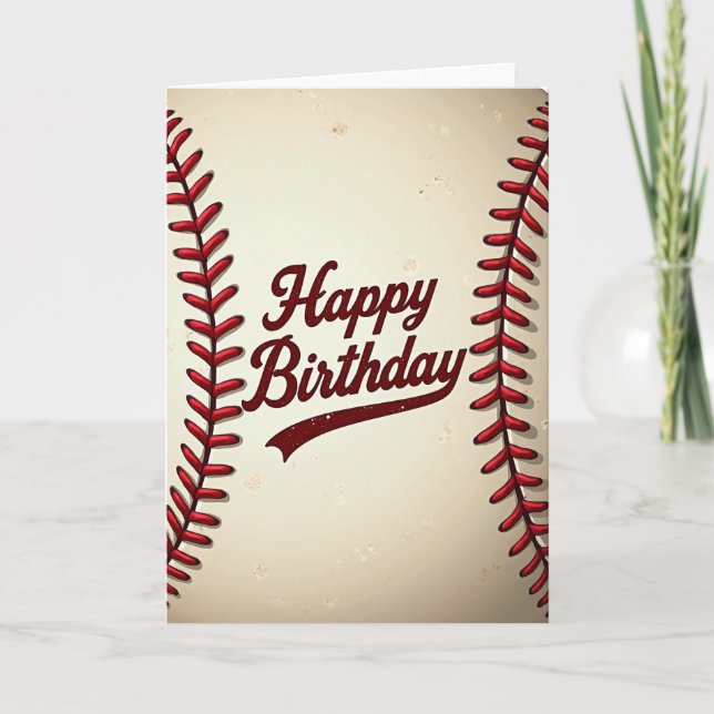 Stitched Birthday Card (Front)