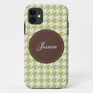 Stitched Houndstooth iPhone 11 Case