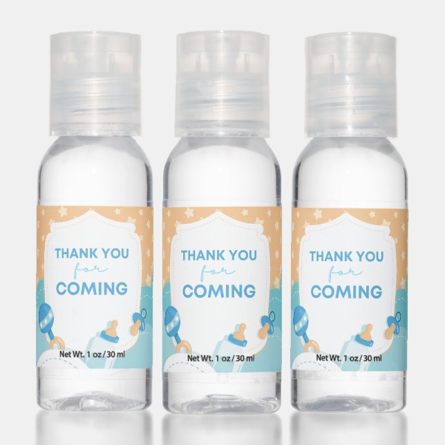 Stitched Love Baby Shower Hand Sanitizer (Set)