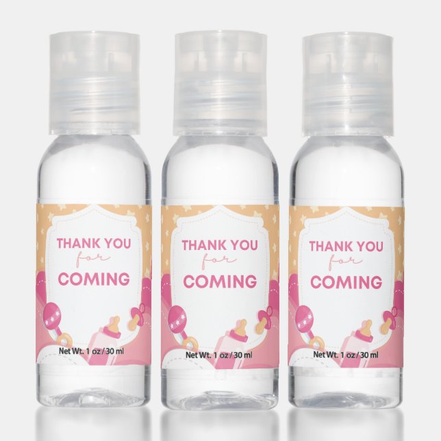 Stitched Love Baby Shower Hand Sanitizer (Set)