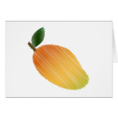 Stitched mango design (Front Horizontal)