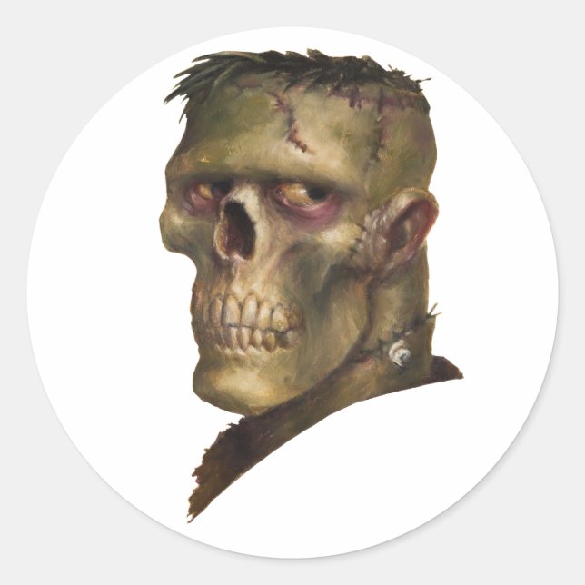 Stitches Classic Round Sticker (Front)