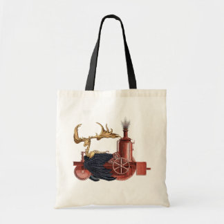 Stitchpunk Caribou bag. Tote Bag