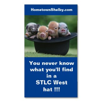 STLC West Hat 25 magnetic cards