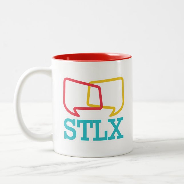 STLX Two Tone Coffee Mug (Left)