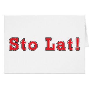 Sto Lat! Cards