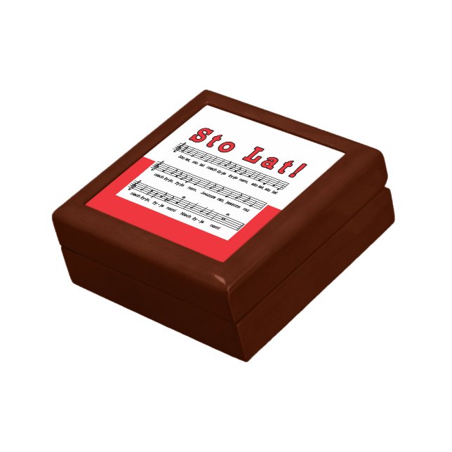 Sto Lat! Song Gift Box (Side)