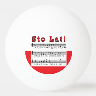 Sto Lat! Song Ping Pong Ball