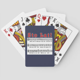 Sto Lat! Song Poker Cards