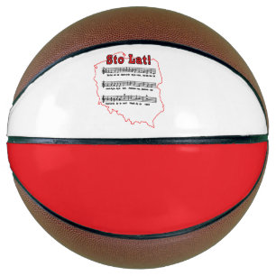 Sto Lat! Song Polish Map Basketball