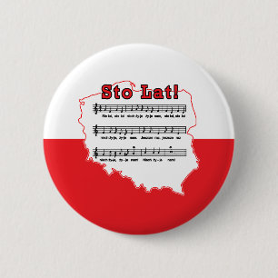 Sto Lat! Song Polish Map Button