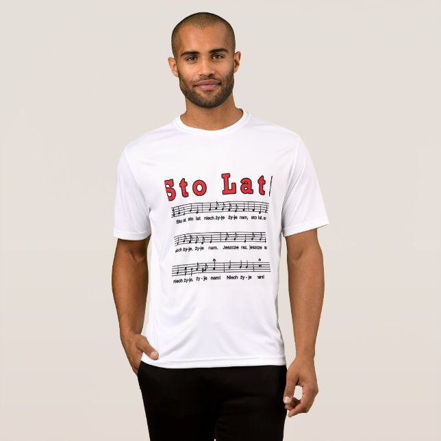 Sto Lat! Song T-Shirt (Front Full)