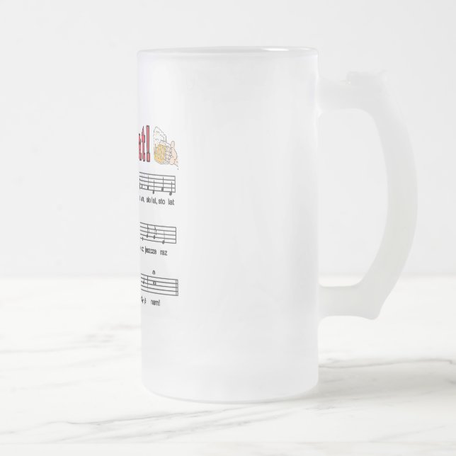 Sto Lat! Song With Beer Mugs (Right)