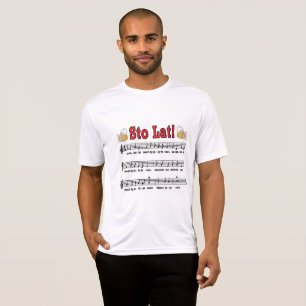 Sto Lat! Song With Beer Mugs T-Shirt