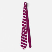 Stoa Bold Burgundy Necktie